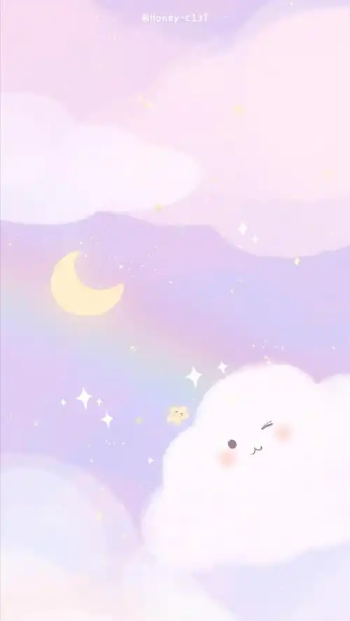 超可爱梦幻云朵天空手机壁纸