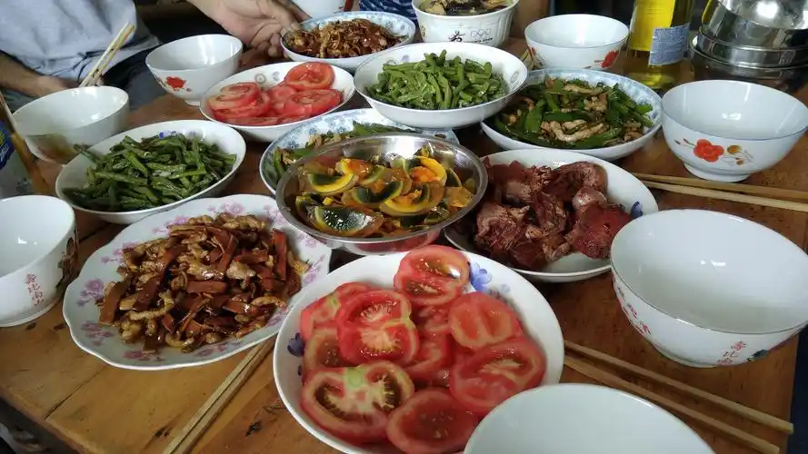 一桌家常菜 一次随手拍