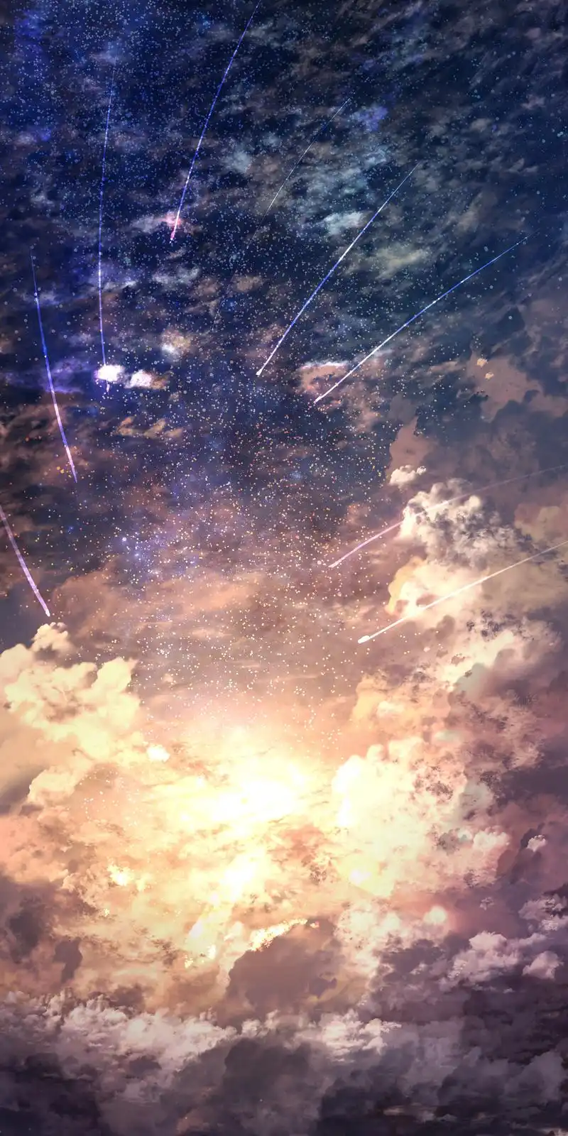 画师「清井fen」作品欣赏:奇幻建筑世界,唯美意境动漫风景插画