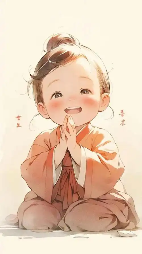 治愈壁纸,孩子们天真的笑容,是世界上最美的风景