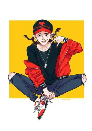 偶像练习生##小鬼王琳凯##卜凡# 卜凡说小鬼是美杜莎哈哈哈于是画了