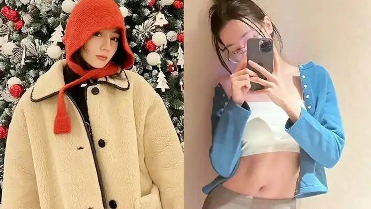 30岁迪丽热巴被曝怀孕,穿肚脐装秀马甲线辟谣,真的也管不了