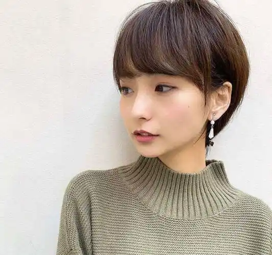 适合瓜子脸女生的短发发型有哪些?这8短发,一款比一款好看_鹅蛋脸_自