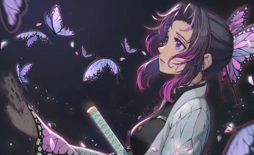 蝴蝶暗恋鬼灭之刃胡蝶忍
