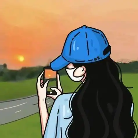 清新唯美情侣动漫头像背影 动漫头像图片大全 -【爱个性】