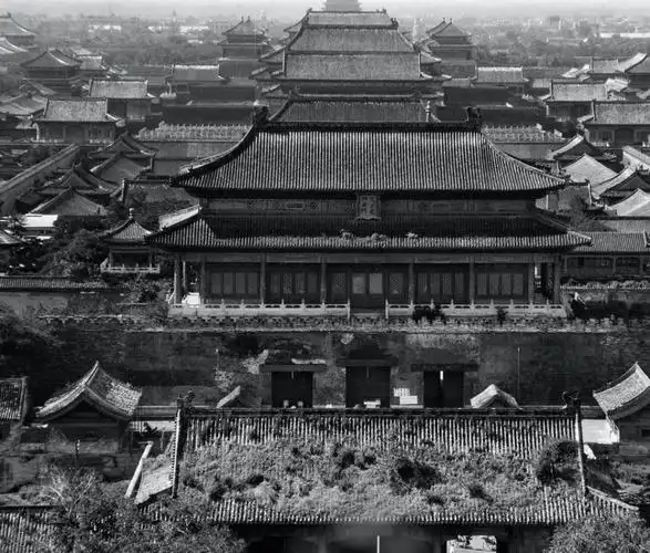 珍贵照片:100年前的故宫,被这个外国人拍了下来