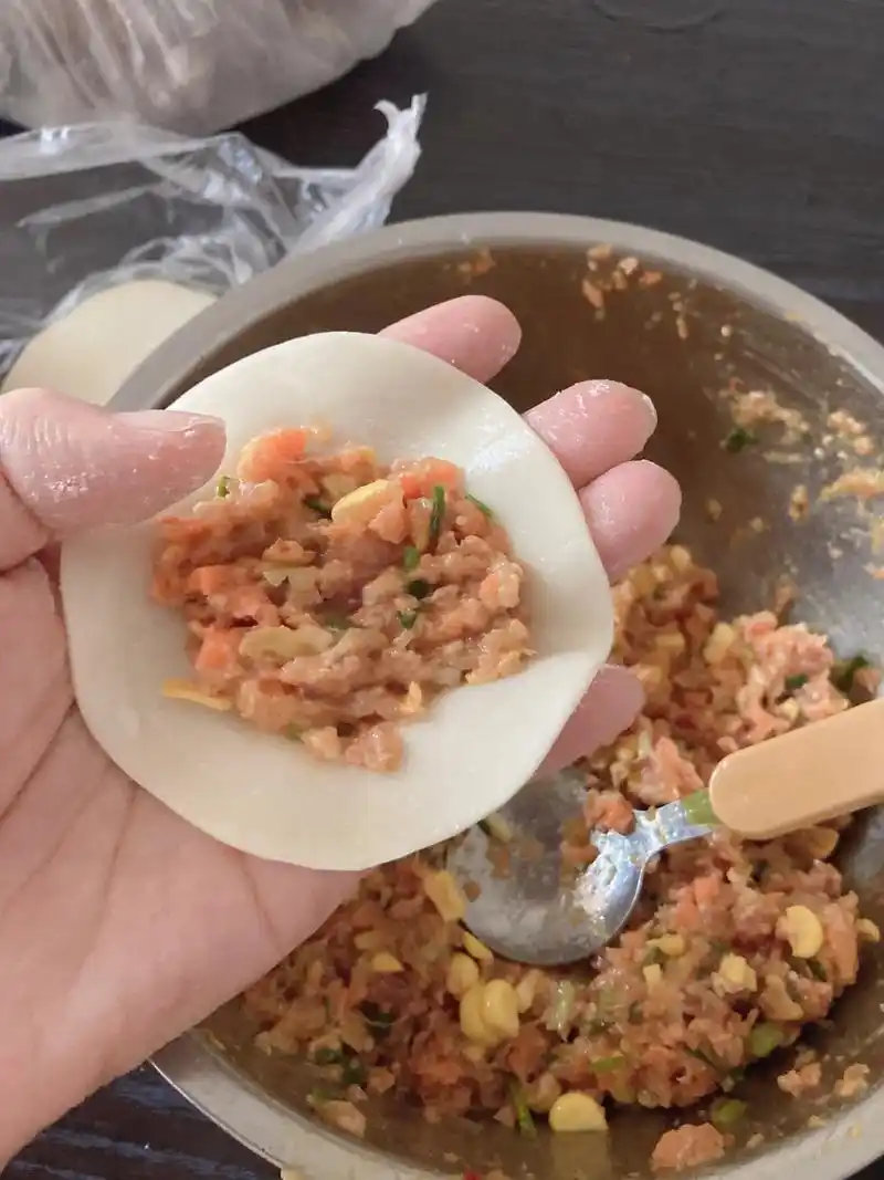 健康美食自己做 #手工包饺子 #晒美食是对平凡生活的热爱  - 抖音