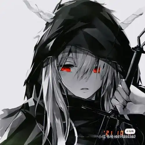 黑暗系i男生头像