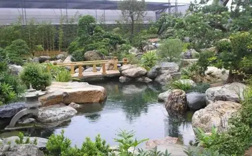 庭院假山水池设计