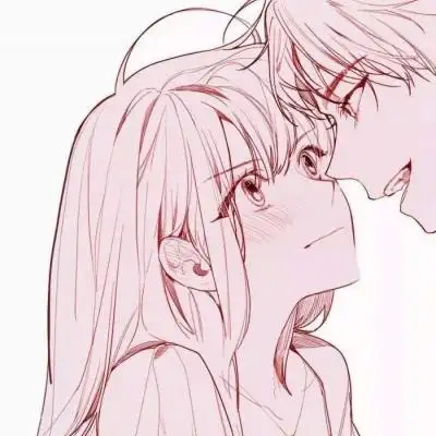 qq情侣头像动漫虐狗高清浪漫超甜虐狗霸道动漫情侣头像图片