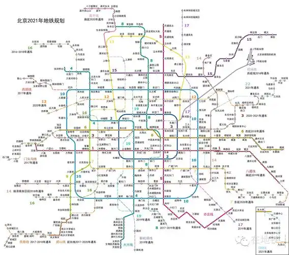 北京将再建设12条地铁线路