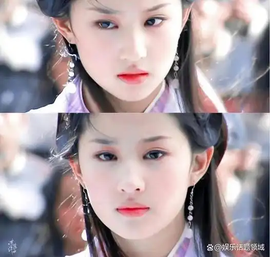 每次看天龙八部刘亦菲的王语嫣,就会感叹人间咋有如此美丽动人的女子