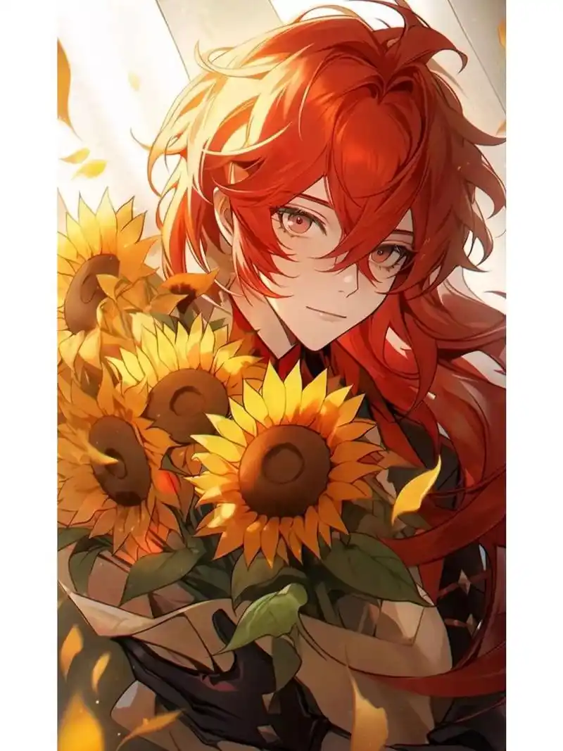 迪卢克头像壁纸|暗夜英雄  "在黎明到来之前,必须有人稍微照亮黑暗.