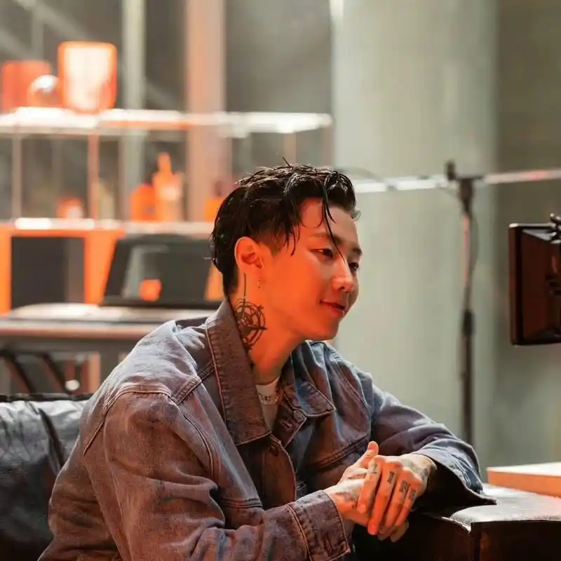 型男痞帅朴宰范wechat头像 社长真的swag 赶紧打包带走!