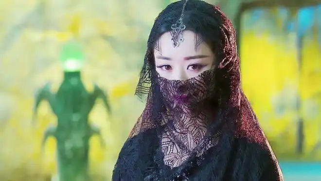 古装剧蒙面女神看眼睛认出赵丽颖唐嫣如懿传寒香见惊艳