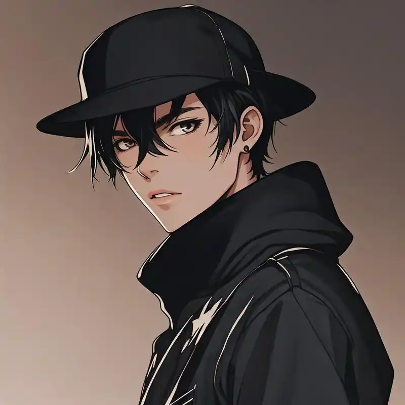 漫画风男生头像,冷酷帅气 谁不爱动漫帅哥呢!