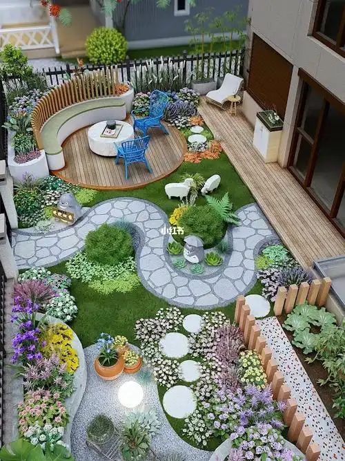 私家花园设计   #花园设计   #庭院设计   #田园风   #浪漫   #我的