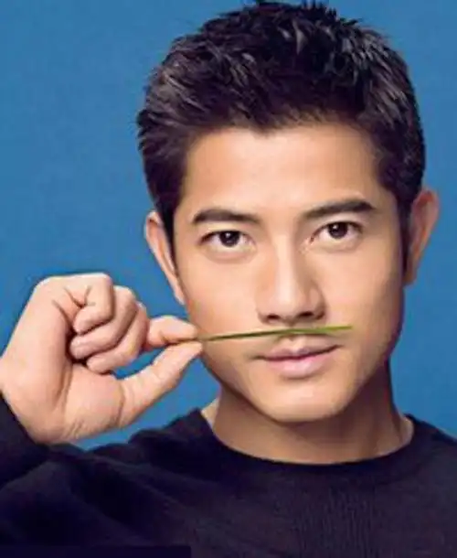 都获得了很高的热评,而郭富城这款发型配上蓝色衬衫显得非常儒雅,帅气