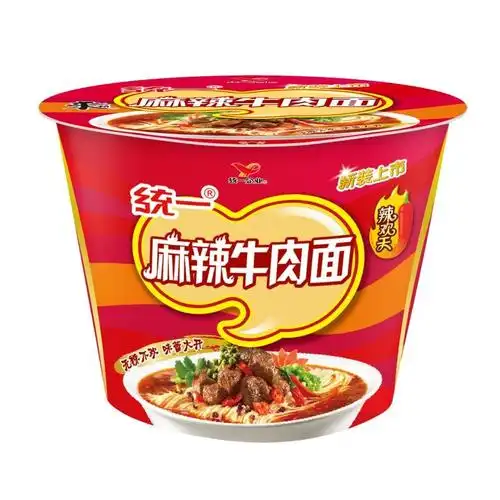 统一 麻辣牛肉面 桶装
