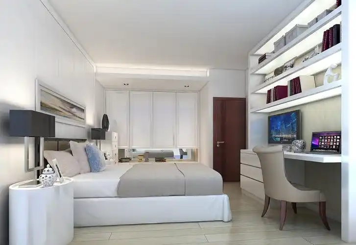 上大学了的孩子房间_装修美图-新浪家居