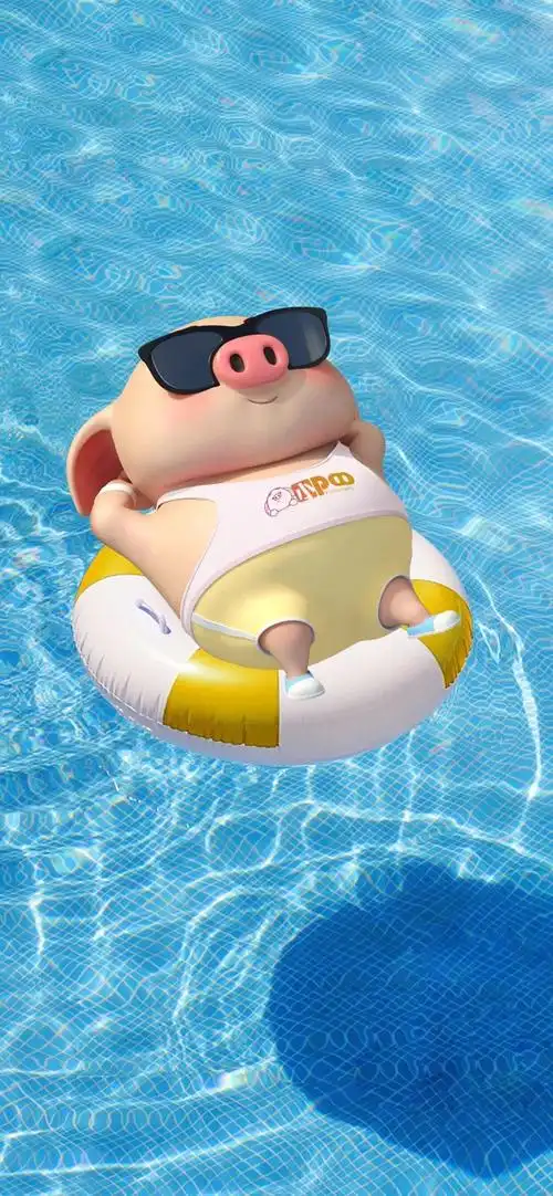 刷爆抖音的猪猪壁纸!