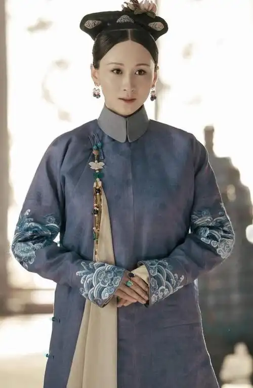 《延禧攻略》又一位腿精,愉妃穿旗袍美成画中人,于正眼光真毒!