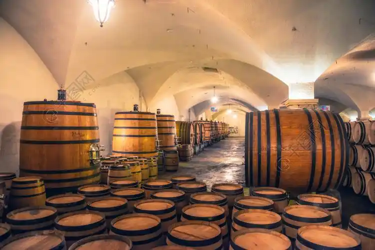 酒庄地下酒窖摄影