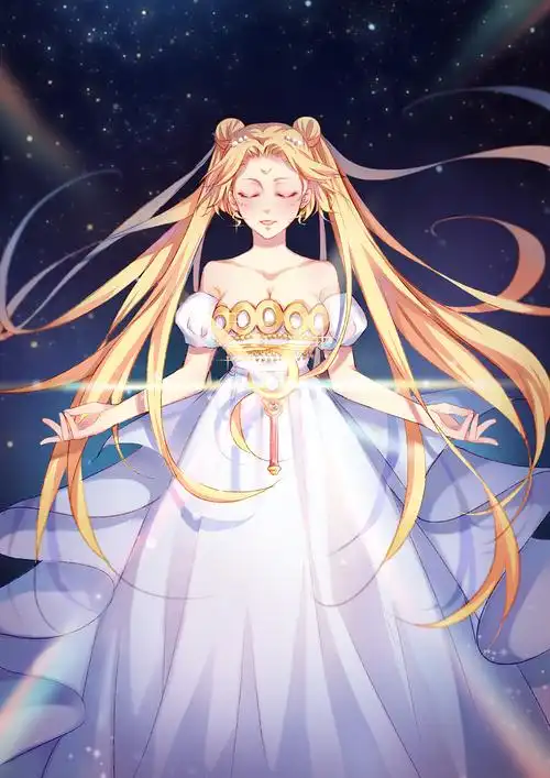 美少女战士同人绘画过程图