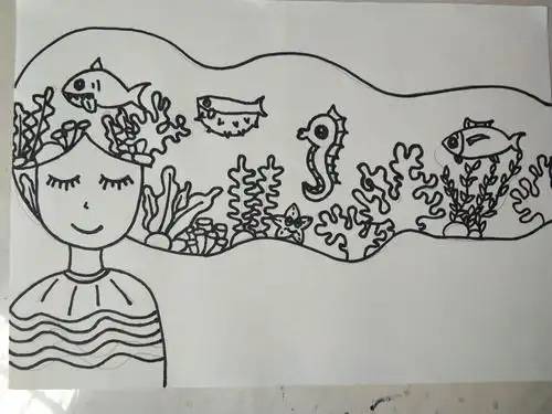 其它 艺源美术西瓜老师——《海的女儿》 写美篇接下来我们就一起绘画