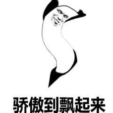 飘起来_骄傲表情