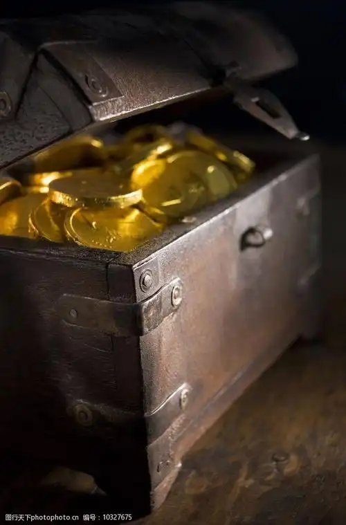 金币箱宝藏图片