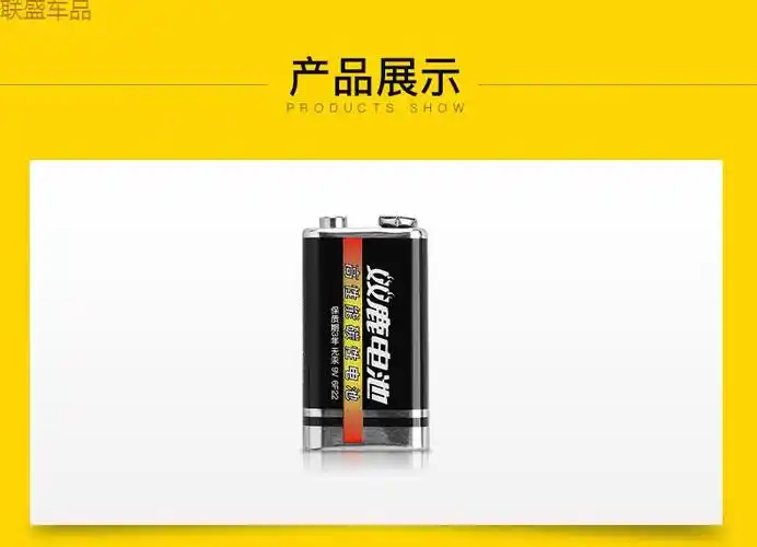适用双鹿9v电池6f22碳性9v九伏方形红外感应儿童玩具车遥控器烟雾报警