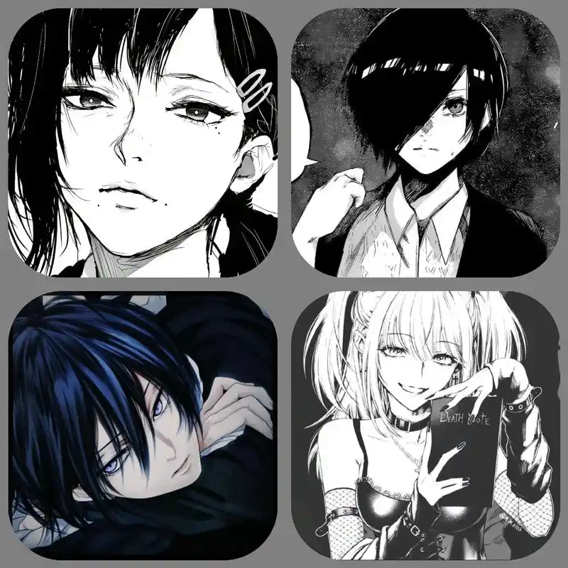 扣1这个星期会有超级无敌爆炸好消息.#黑白头像 #死亡笔记# - 抖音