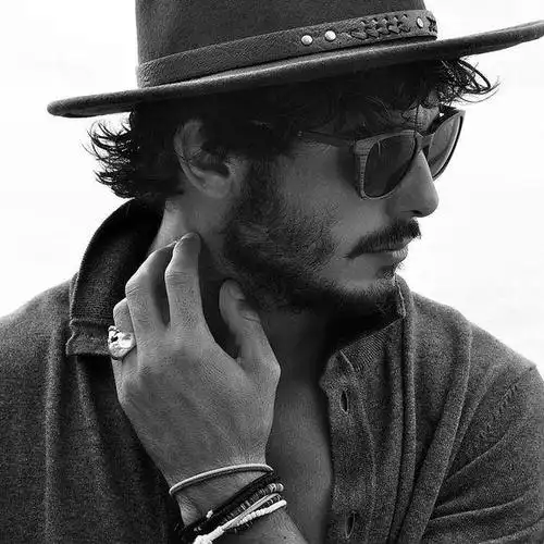 欧美头像:性感型男大叔控头像图片