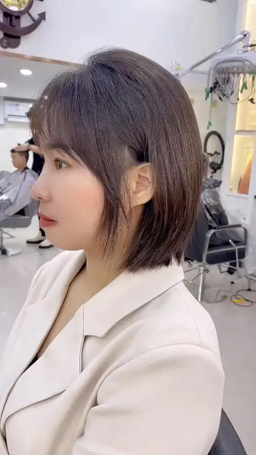 发质矫正#摩根烫 减龄的一款短发999969♀15