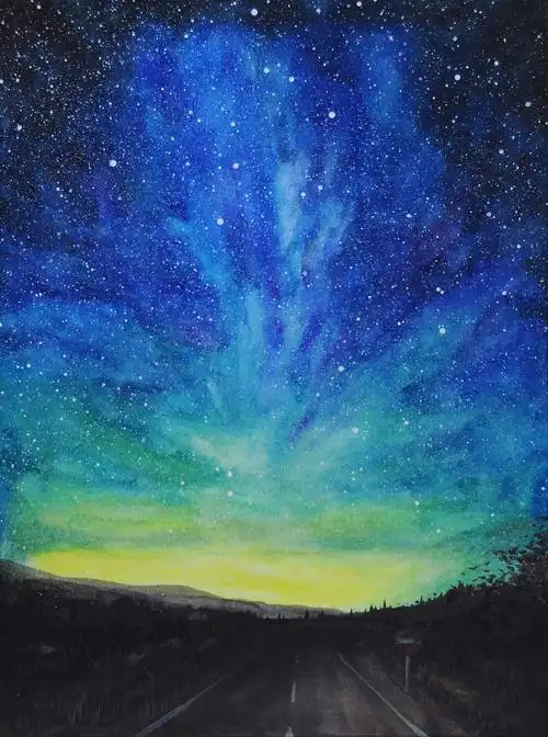 原创作品:奢侈的星空