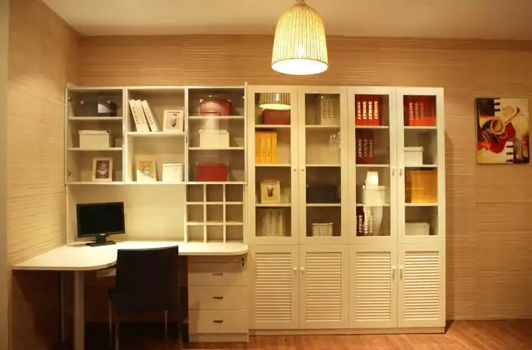 书房现代书柜大户型装修