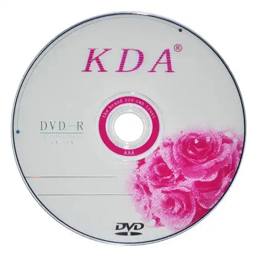 dvd光盘dvd-r刻录光盘光碟dvd r刻录盘kda空白光盘 50片包邮4.7g