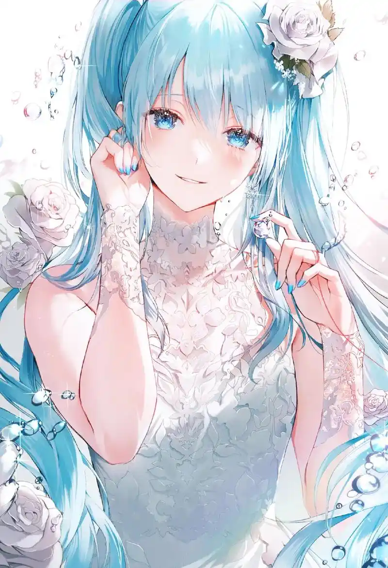初音未来  #miku  #公主殿下  #二次元美图    - 抖音