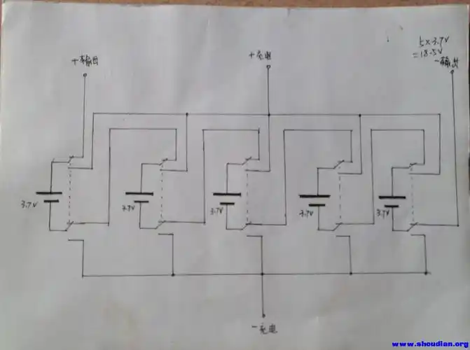 12v串联36v接线图