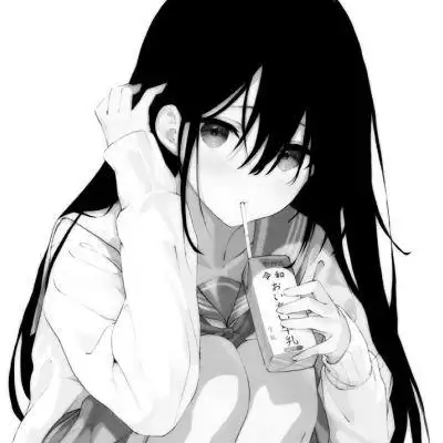 女头像ins高级质感黑白动漫_女生动漫头像_头像屋