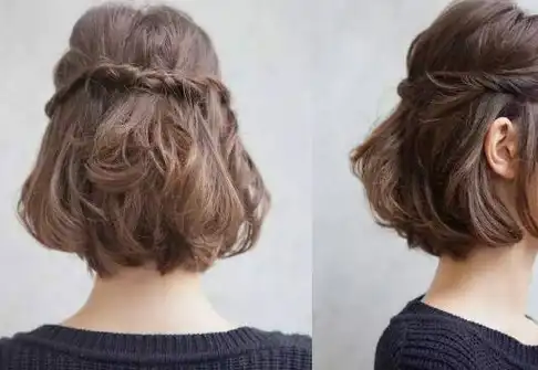 最适合夏天的扎发发型,360度都好看!_马尾_头发_女生