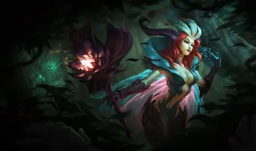 英雄联盟lol诡术妖姬乐芙兰全皮肤高清无水印原画