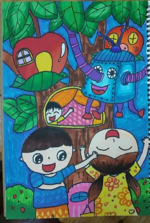 《小人国奇遇记》市一小二年级5班 陈基正