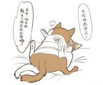 扑过去亲她,绝壁是真爱啊!