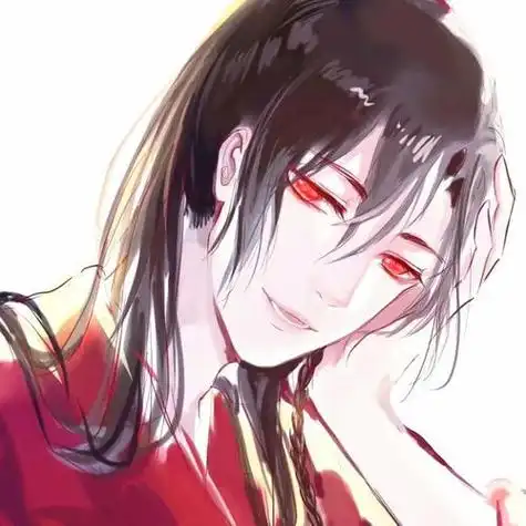 红衣二次元头像古风男 男生头像图片大全 -【爱个性】