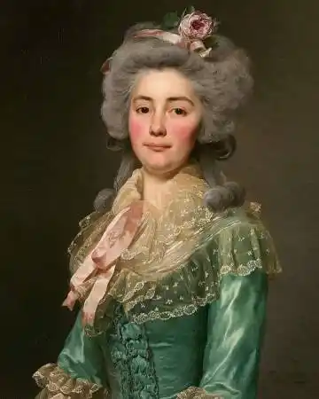 18世纪风靡欧洲的大头发型 洛. 来自新月lunulae - 微博