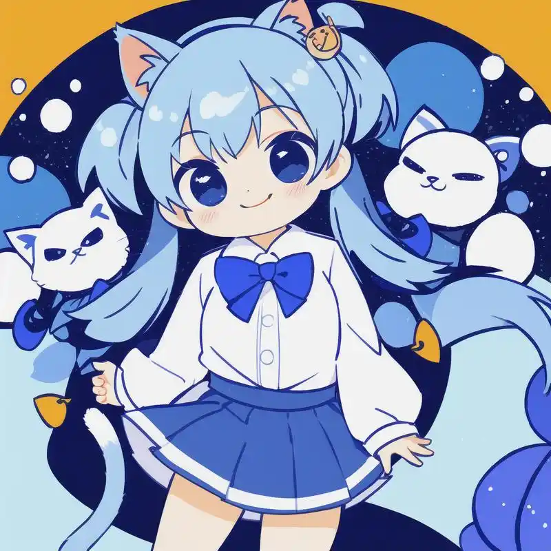 q版猫咪头像93 可爱到犯规了93