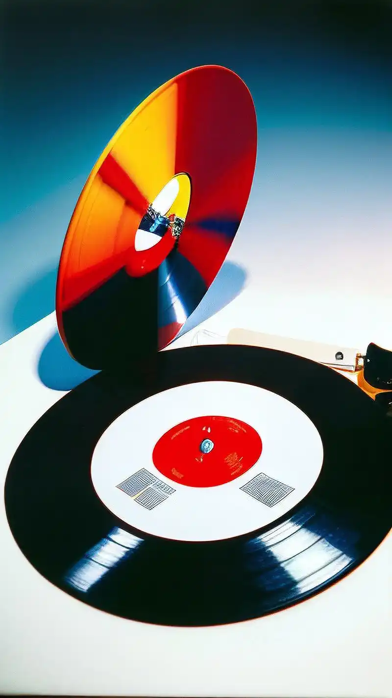 复古风黑胶唱片壁纸90回到旧时光 穿越回那些金曲流行的岁月,每一张