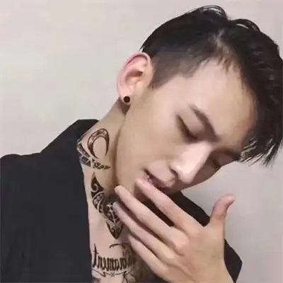 头像女霸气超拽有范2019快手最火背景图持枪社会哥_男生霸气头像图片